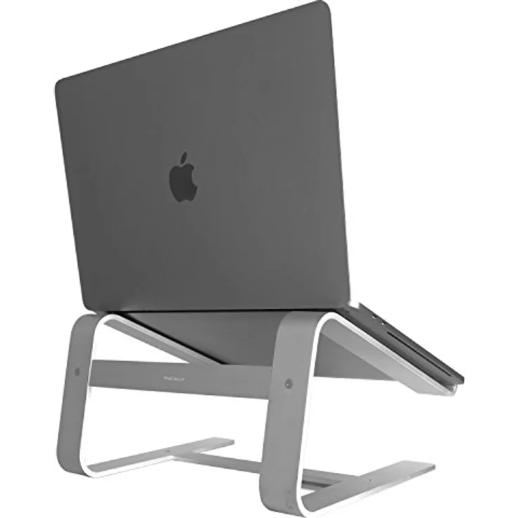 May astand Aluminium Laptop Ständer für Apple Macbook, Macbook Air, Macbook Pro    Silber