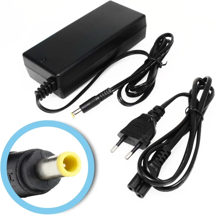 Ladegerät 100-240V kompatibel mit Samsung Aquila, Corona, Sens, ARM Armnote, MPC TransPort - 19V 3.15A 60W - 5.5mm x 3mm