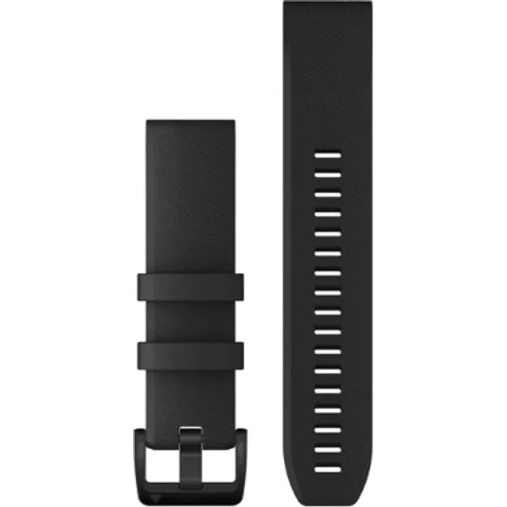 Garmin QuickFit 22-Uhrenarmbänder Schwarz mit Teilen aus schwarzem Edelstahl (010-12901-00)