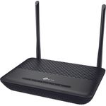 TP-Link TD-W9960v WLAN Telefonie VDSL DSL Modem Router (300 Mbit-s a 2,4GHz, VDSL-Vectoring 100Mbit-s, komp. mit Telekom-1&1-Vodafone-O2, DECT Basis und Mediaserver, nur für Deutschland)schwarz