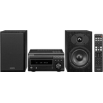 Denon D-M 41 DAB Kompaktes HiFi-System (2 x 30W Ausgangsleistung) Schwarz