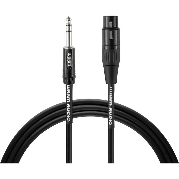 Warm Audio Pro Series Instruments Cable (1x Jack plug 6.35 mm - 1x Jack plug 6.35 mm) 6.10 m Black