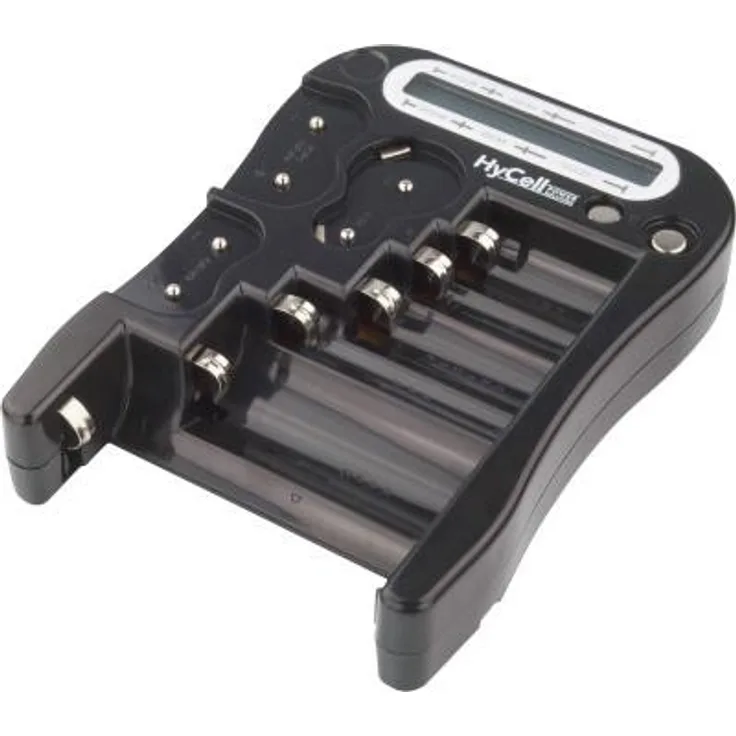 HyCell Digital Batterietester - Kapazität Testgerät zur Batterie Anzeige - Akku Anzeige - Knopfzellen Anzeige - LCD Batterieprüfergerät mit zuverlässigen Testergebnissen