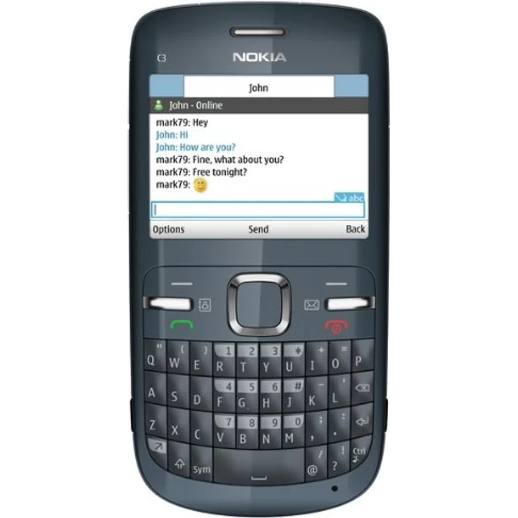Nokia C3-00 grau – Bild 1