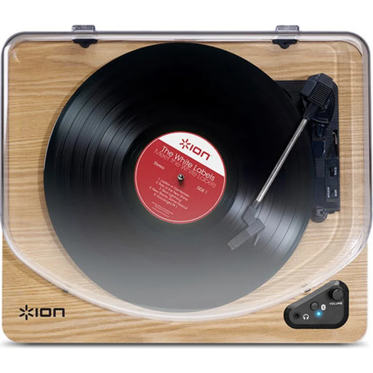 ION Audio USB-Plattenspieler AIR LP WD Riemenantrieb Holz (AIRLPWD) braun – Bild 2