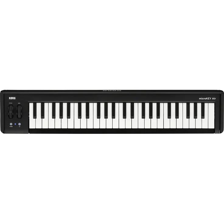 KORG microkey2–49 Air 49 Key Bluetooth Wireless und USB MIDI-Controller – Schwarz