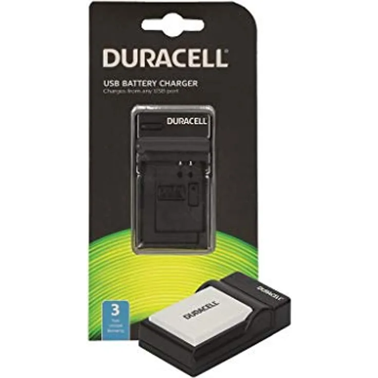 Duracell DRN5921 Ladegerät mit USB Kabel
