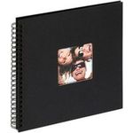 walther design SA-110-B Spiralalbum Fun, 30x30 cm, schwarz