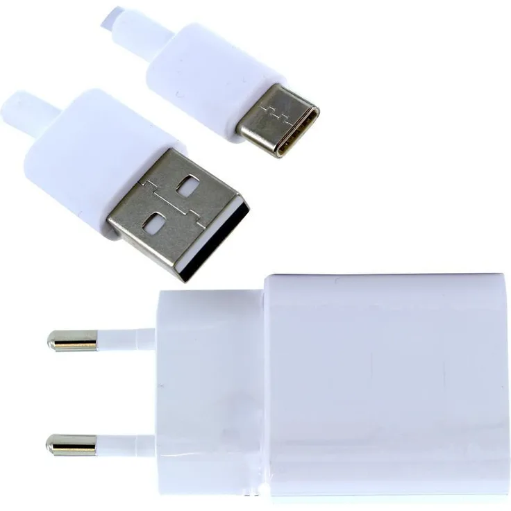 Huawei - HW-050200E01 - Ladegerät + Datenkabel USB Typ-C - Weiss