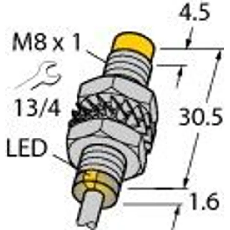 TURCK Sensor NI3-M08-AN6X