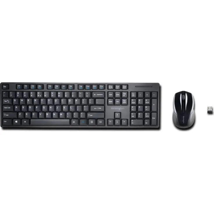 Kensington ProFit Low-Profile Wireless Desktop Set, USB, FR AZERTY (K75230FR)
