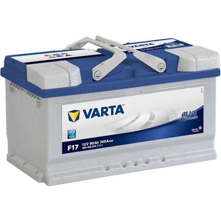 Starterbatterie Varta Blau Dynamische 12V 80Ah LB4 F17 - 740A – Bild 1
