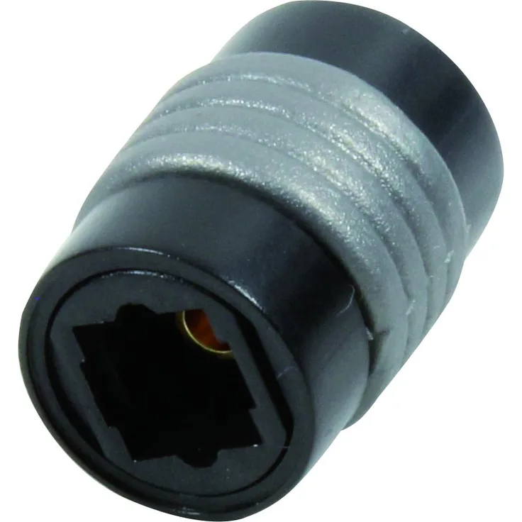 LogiLink CA1018 Toslink Optischer Audio Adapter zur Verlängerung schwarz