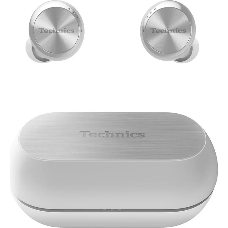 Technics EAH-AZ70WE-S True Wireless In-Ear Premium Class Kopfhörer (Noise Cancelling, Sprachsteuerung, kabellos) Silber – Bild 2