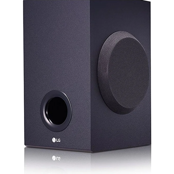 LG SJ2 2.1 Soundbar mit Subwoofer, 160 W, schwarz – Bild 10