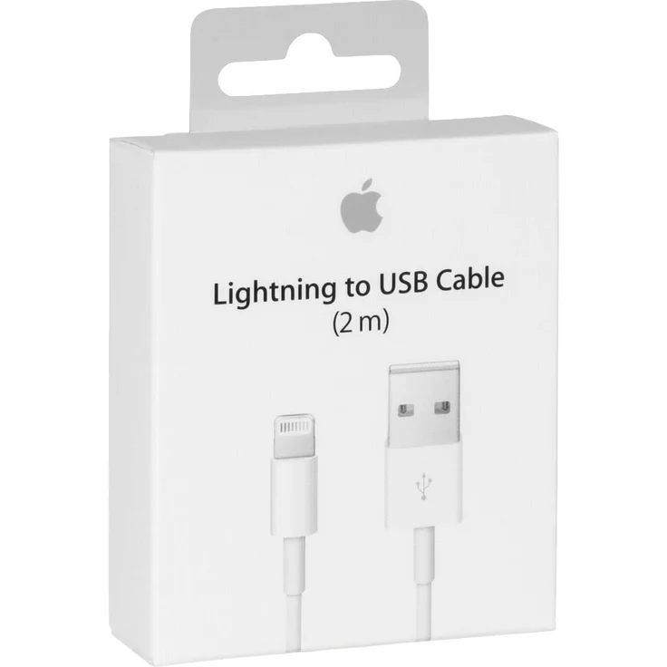 Apple MD819ZM/A Lightning auf USB Kabel, Ladekabel/Datenkabel, 2 m, weiß – Bild 10