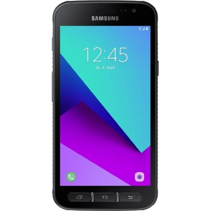 Samsung Galaxy XCover 4 Smartphone 12,7cm Pixel (5 Zoll) TFT-Display, 16GB interner Speicher, 2GB RAM, Android, Schwarz – Bild 1