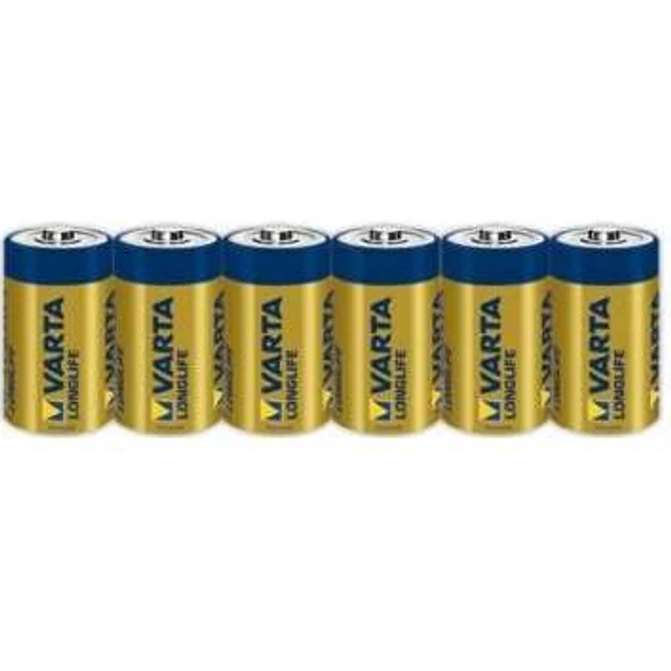 VARTA Longlife Batterie C Baby Alkaline Batterien LR14, 6er Pack – Bild 1