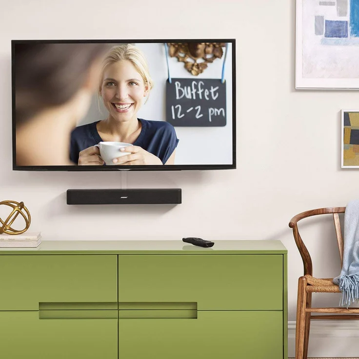 Bose Solo 5 TV-Soundsystem 2.0 Bluetooth-Soundbar ohne Subwoofer, schwarz – Bild 5