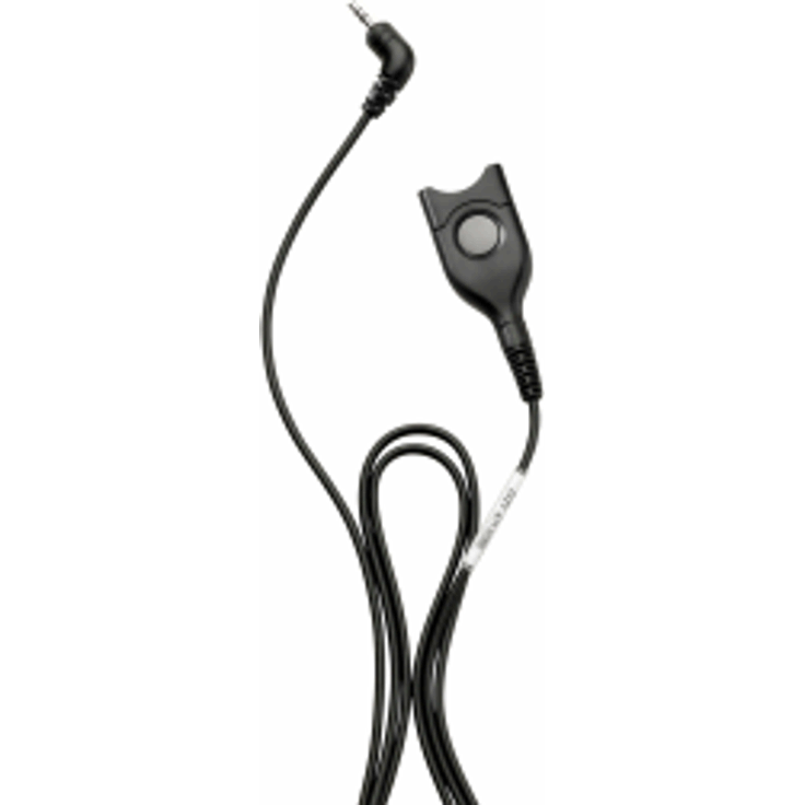 EPOS SENNHEISER CL 190-2 Tischtelefon Kabel EasyDisconnect 100 cm Kabel auf 2.5 mm - 3-pol Klinkenstecker ohne Mikrofondampfung