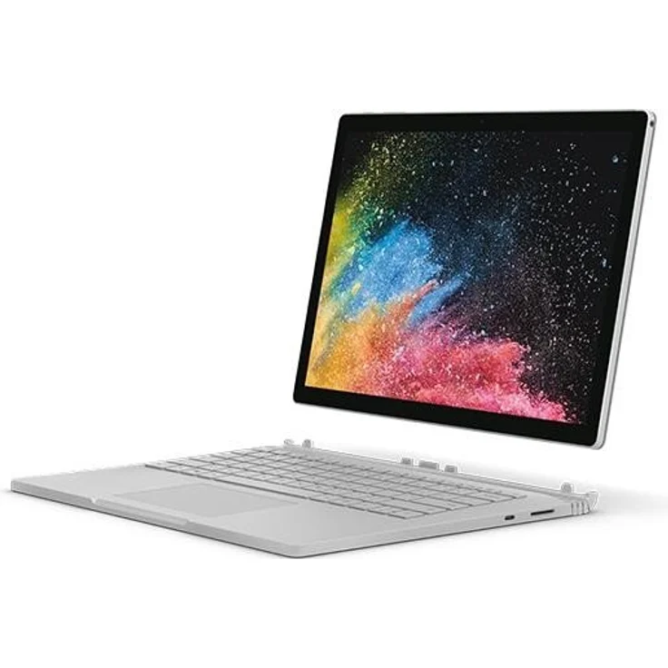 Microsoft Surface Book 2 - 15 Zoll (3.240 x 2.160) Multi-Touch, Intel Core i7-8650U, 16GB RAM, 256GB SSD, Windows 10 Pro 64-bit (Silber) NVIDIA GeForce GTX 1060 – Bild 3