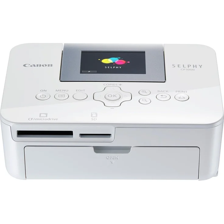 Canon SELPHY CP1000 WH Fotodrucker Thermosublimationsdruck (0011C012) – Bild 2