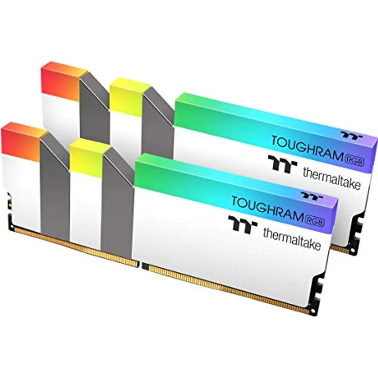 Thermaltake ToughRAM RGB Weiß DDR4 3200 MHz 16 GB (8 GB x 2) 16,8 Millionen Farben RGB Alexa weiß 4400MHz