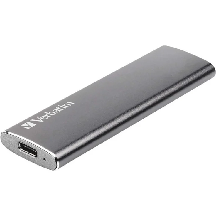 Verbatim Vx500 - Solid-State-Disk - 480 GB - extern (tragbar) - USB 3.1 Gen 2 (USB-C Steckverbinder) - Space-grau (47443) – Bild 4