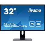 iiyama ProLite XB3288UHSU-B1 - 31,5 Zoll, 4K UHD (3840 x 2160), VA-Panel, 60Hz, 3ms, 300cd/m²