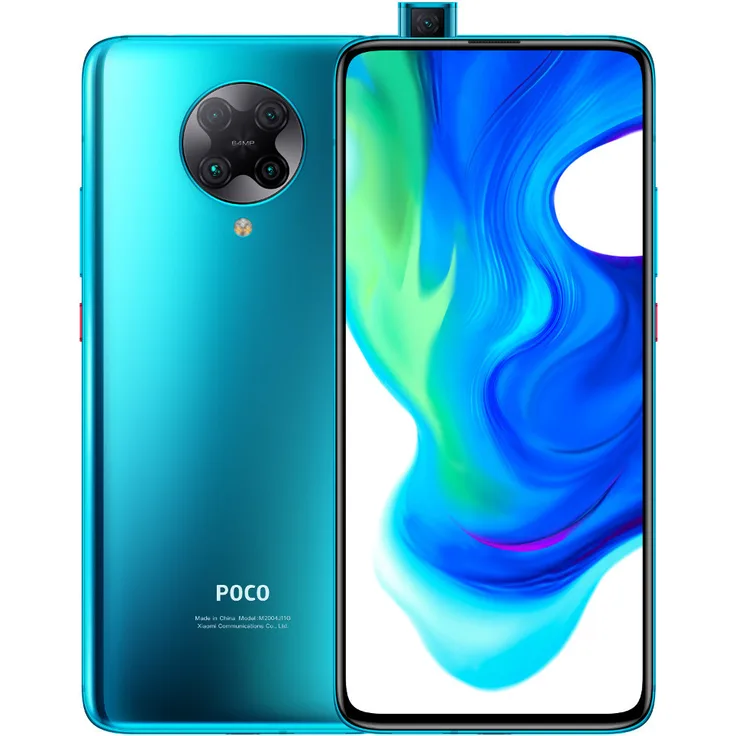 Xiaomi Poco F2 Pro 5G Smartphone 16,94cm (6,67 Zoll) AMOLED-Display, 128GB interner Speicher, 6GB RAM, Dual-SIM, Android, Neon Blue