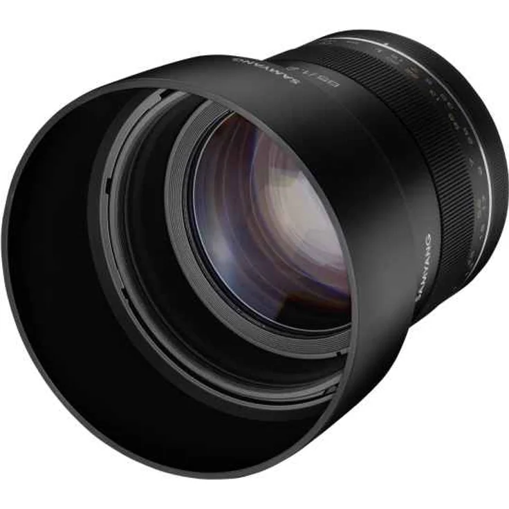 Samyang XP 85mm F1.2 Canon EF - manuelles Portrait Objektiv, 85 mm Festbrennweite für Canon Vollformat & APS-C Kameras mit EF-EF-S Anschluss, für EOS Serie, ideal für Portraits, Reisen, Produkte – Bild 2