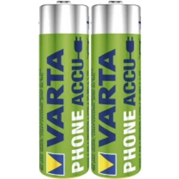 VARTA Recharge Akku Phone Accu AA Mignon Ni-Mh Accu (2er Pack, 1600 mAh, geeignet für schnurlose Telefone)