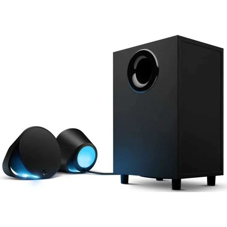 Logitech G560 Lightsync PC-Gaming-Lautsprecher (mit DTS:X Ultra Surround Sound und spielbasierter RGB-Beleuchtung) – Bild 1
