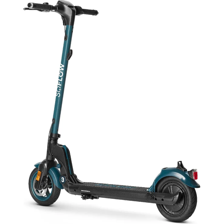 SoFlow SO3 Gen 2 E-Scooter, mit Straßenzulassung, Grün, 20 km/h – Bild 2