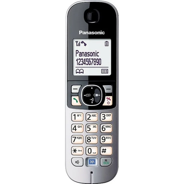 Panasonic KX-TG6811GB DECT-Schnurlostelefon, GAP Telefon, Festnetz, schwarz – Bild 2