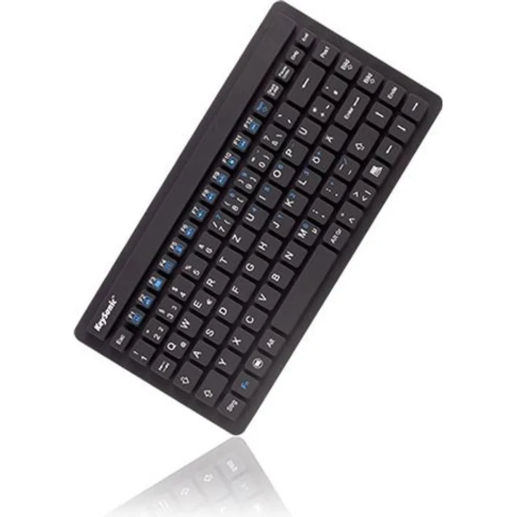 KeySonic KSK-5031 IN - Tastatur - mit Touchpad - USB - Deutsch QWERTZ - Schwarz (KSK-5031IN (DE))
