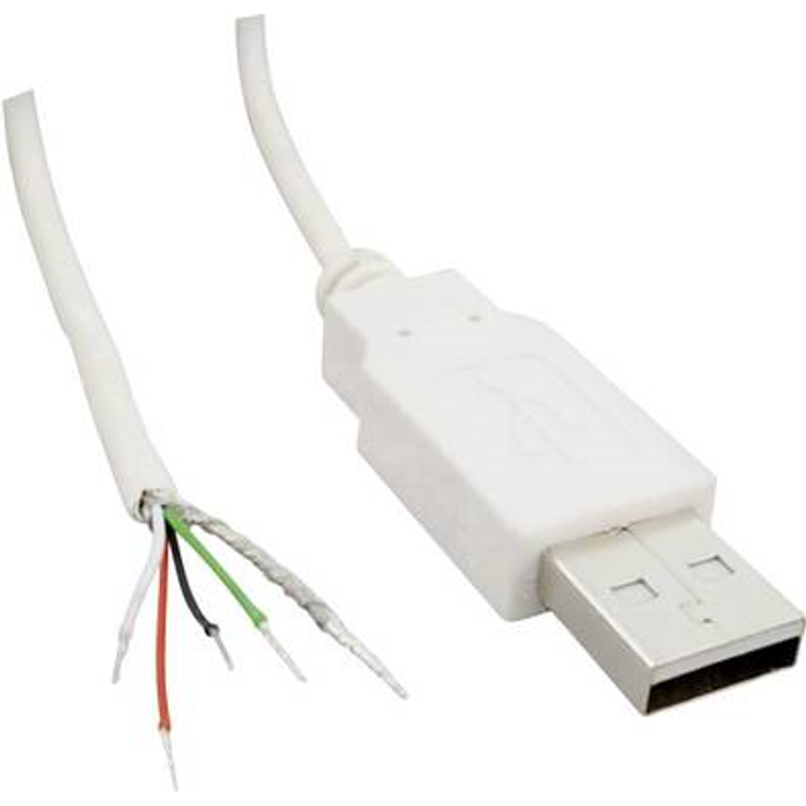 USB A Stecker 2.0 mit offenem Kabelende 2.0 TRU COMPONENTS Inhalt 1 (1582674)