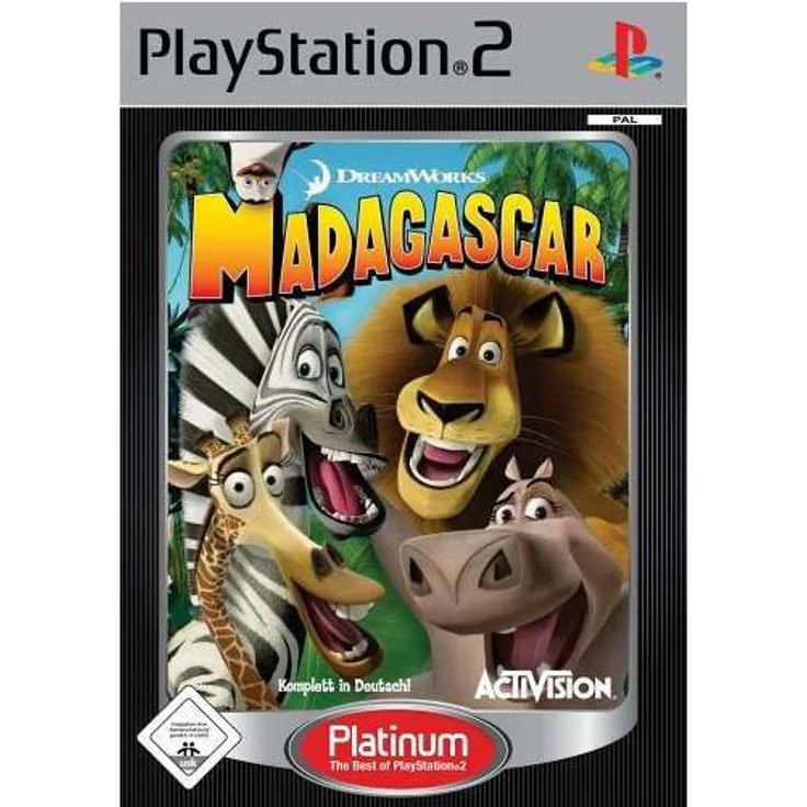 Madagascar  [PLA] (PS2)