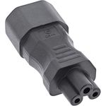 InLine Netzadapter IEC 60320 C14 - C5, 3pol. Kaltgeräte-Notebook