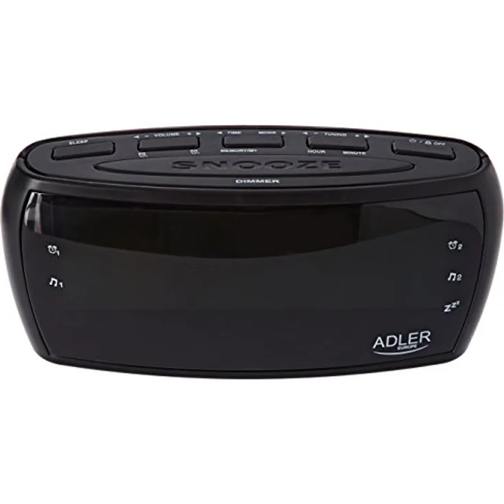 Radiowecker Uhrenradio Uhr Wecker AM-FM Radio Helligkeitsregler mit extra großem Display