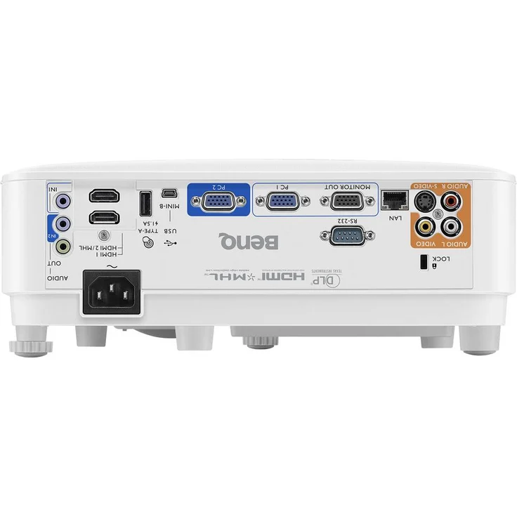 BenQ MX825STH Business-Beamer, DMD/DLP, XGA (1024 x 768), Kontrast 20000:1, 3500 ANSI-Lumen, Bildverhältnis 4:3, weiß – Bild 4