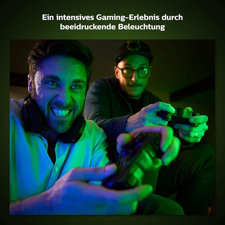 Philips Hue Play HDMI Sync Box, Synchronisation mit Heimkino, bis zu 4 HDMI-Geräte, 7 W, 240 V, schwarz – Bild 8