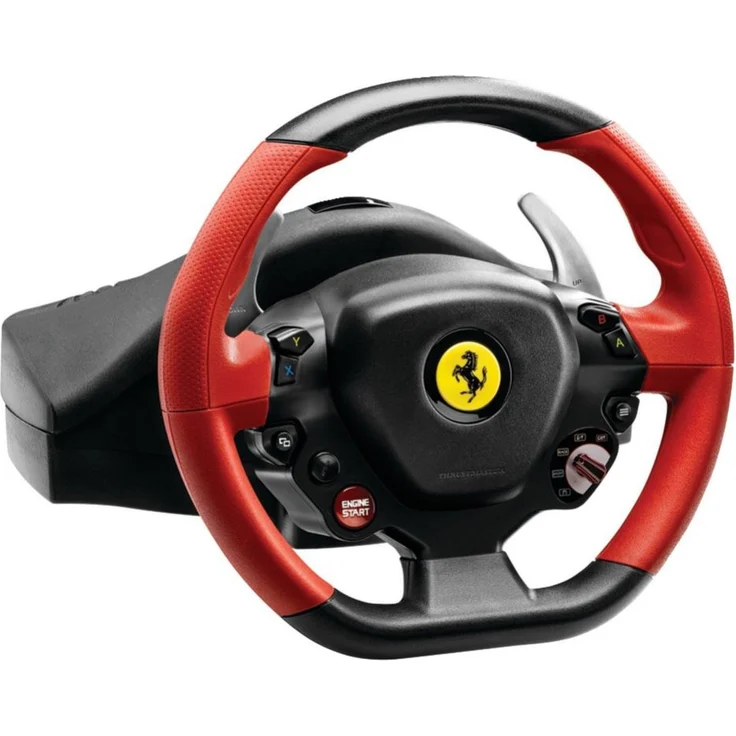 Thrustmaster Ferrari 458 Spider Racing Wheel Schwarz, Rot (4460105) (Xbox One, Xbox Series) – Bild 2