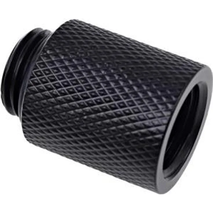 Alphacool Eiszapfen Verlängerung 20mm G1-4 AG auf G1-4 IG - Deep Black