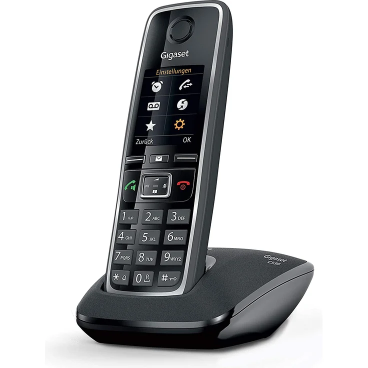 Gigaset C530 Candy-Bar, DECT-Telefon, schwarz – Bild 2