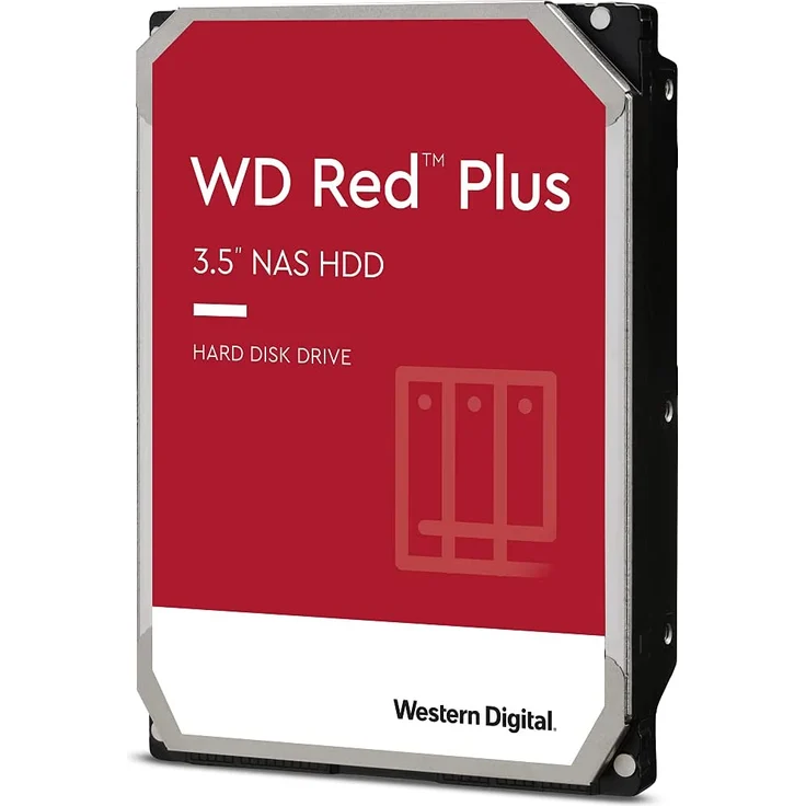 Western Digital WD Red Plus 6TB, SATA 6Gb/s (WD60EFRX) – Bild 1
