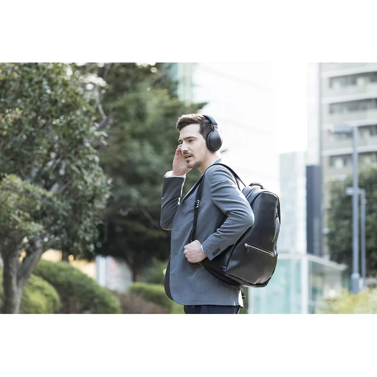 Panasonic RP-HD605NE-K Over-Ear-Kopfhörer, mit Bluetooth, Mikrofon, Noise Cancelling, schwarz – Bild 8