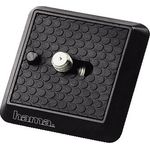 Hama Schnellkupplungsplatte (für Stative Profil 70 - 89 und Gamma, A 1-4 Zoll Gewinde) schwarz