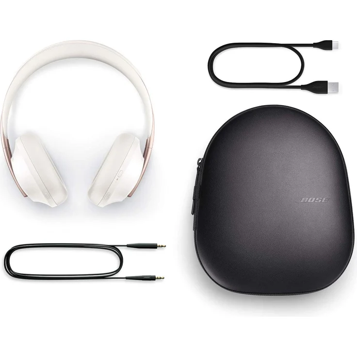 Bose Noise Cancelling Kopfhörer 700 Limited Edition, Soapstone, mit Alexa-Integration Over-Ear-Kopfhörer mit Bluetooth, Mikrofon, Noise Cancelling, weiß, gold – Bild 4