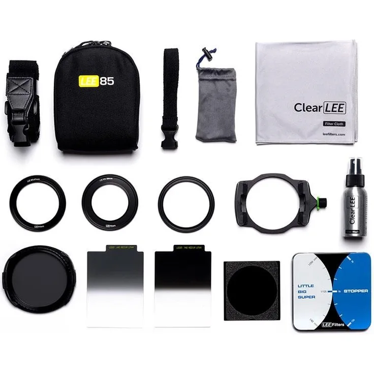 LEE FILTERS LEE Deluxe Kit Filterset 85 mm - Komplett-Set für die Landschaftsfotografie mit Filtern: